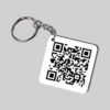 Personalized QR Code Keychain